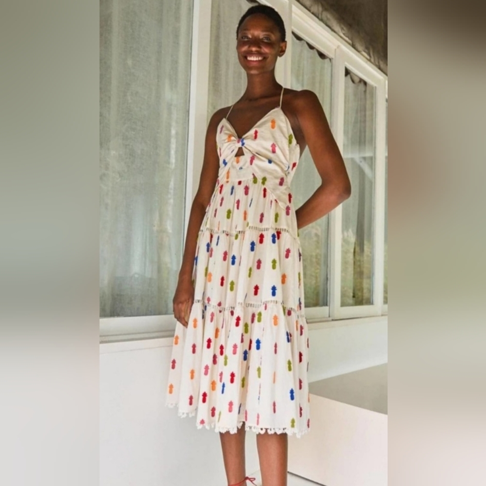 Farm Rio pineapple dress